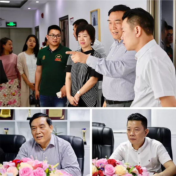 岭南师范学院黄增副院长率考察团前来爱华国际教育科技集团深圳总部考察